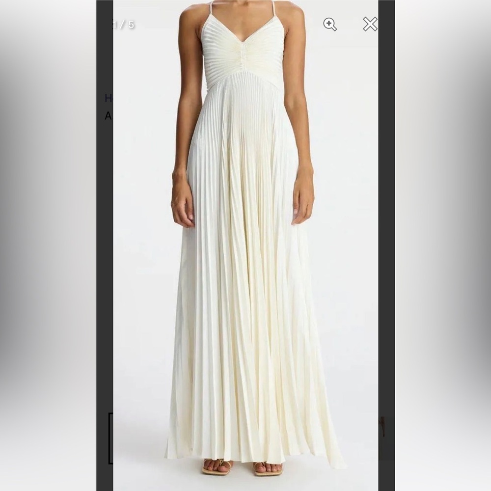 ALC Aries Dress in cream